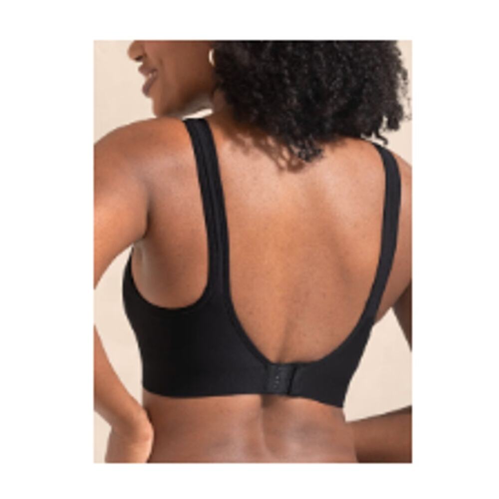 Truekind Daily Comfort Wireless Shaper Bra Black Size Small NWT - Picture 2 of 4